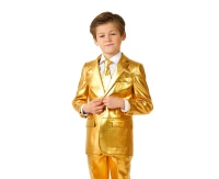 Suit BOYS Groovy Gold, size EU 98/104 EOL